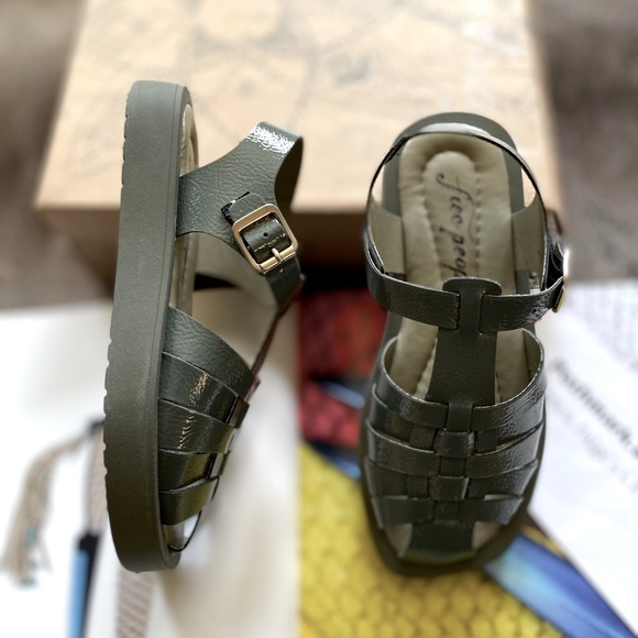 Free People Finn Fisherman Platform Sandals - Picture 3 of 10